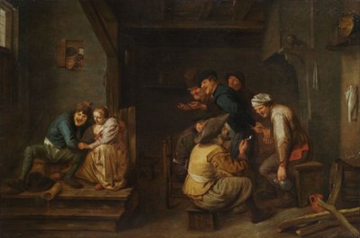 Peasants in the Tavern by Unbekannt Unbekannt
